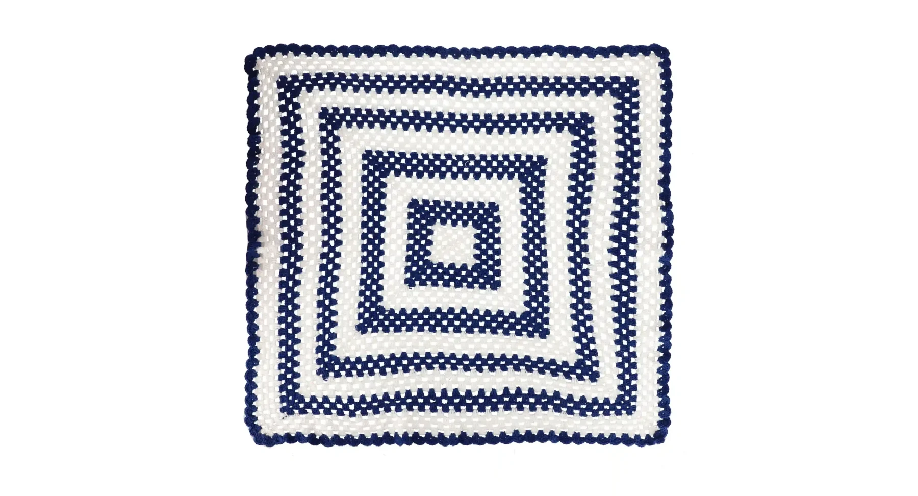 Nautical Nights crochet throw