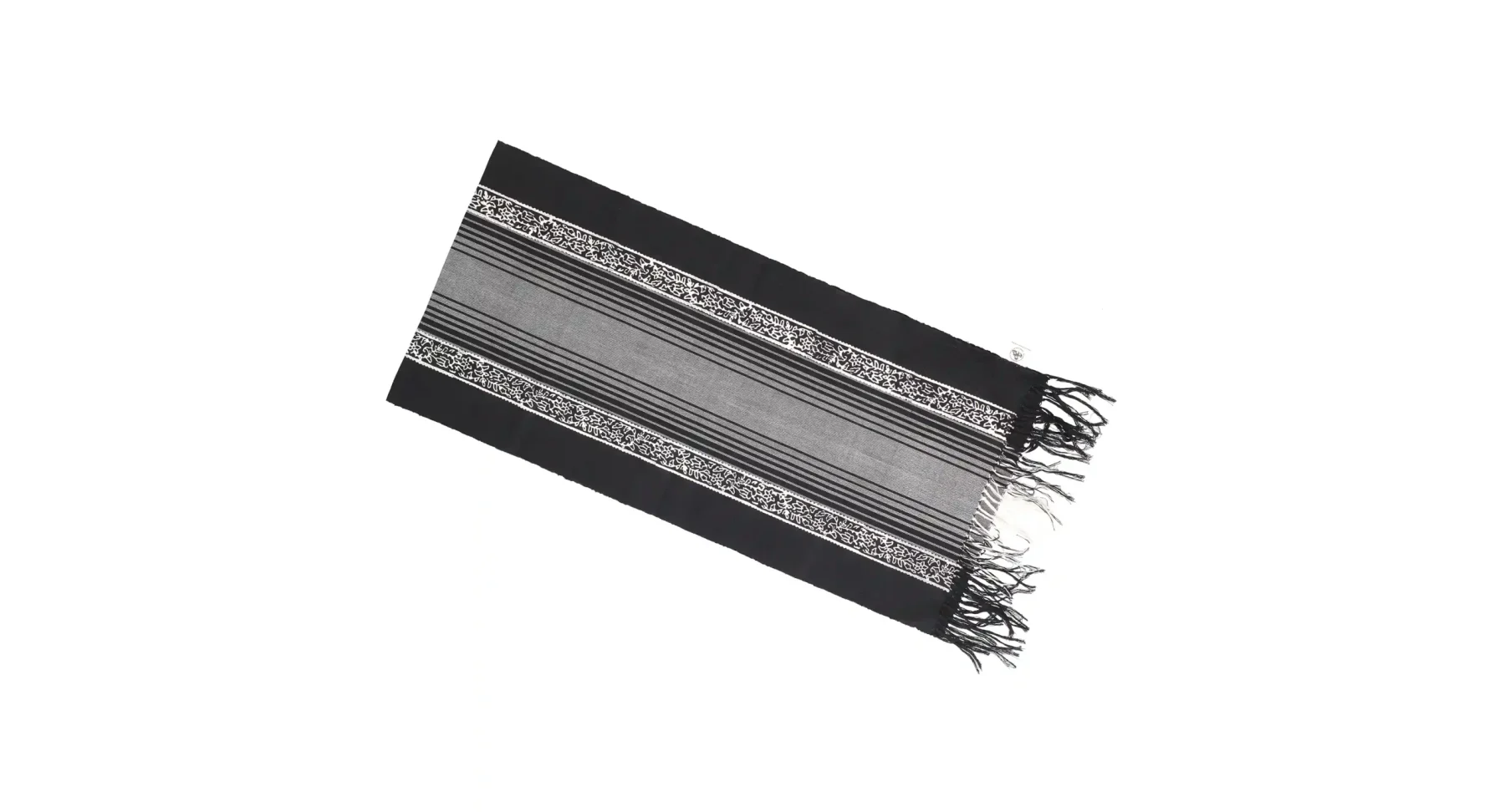 Black and White Striped Runners