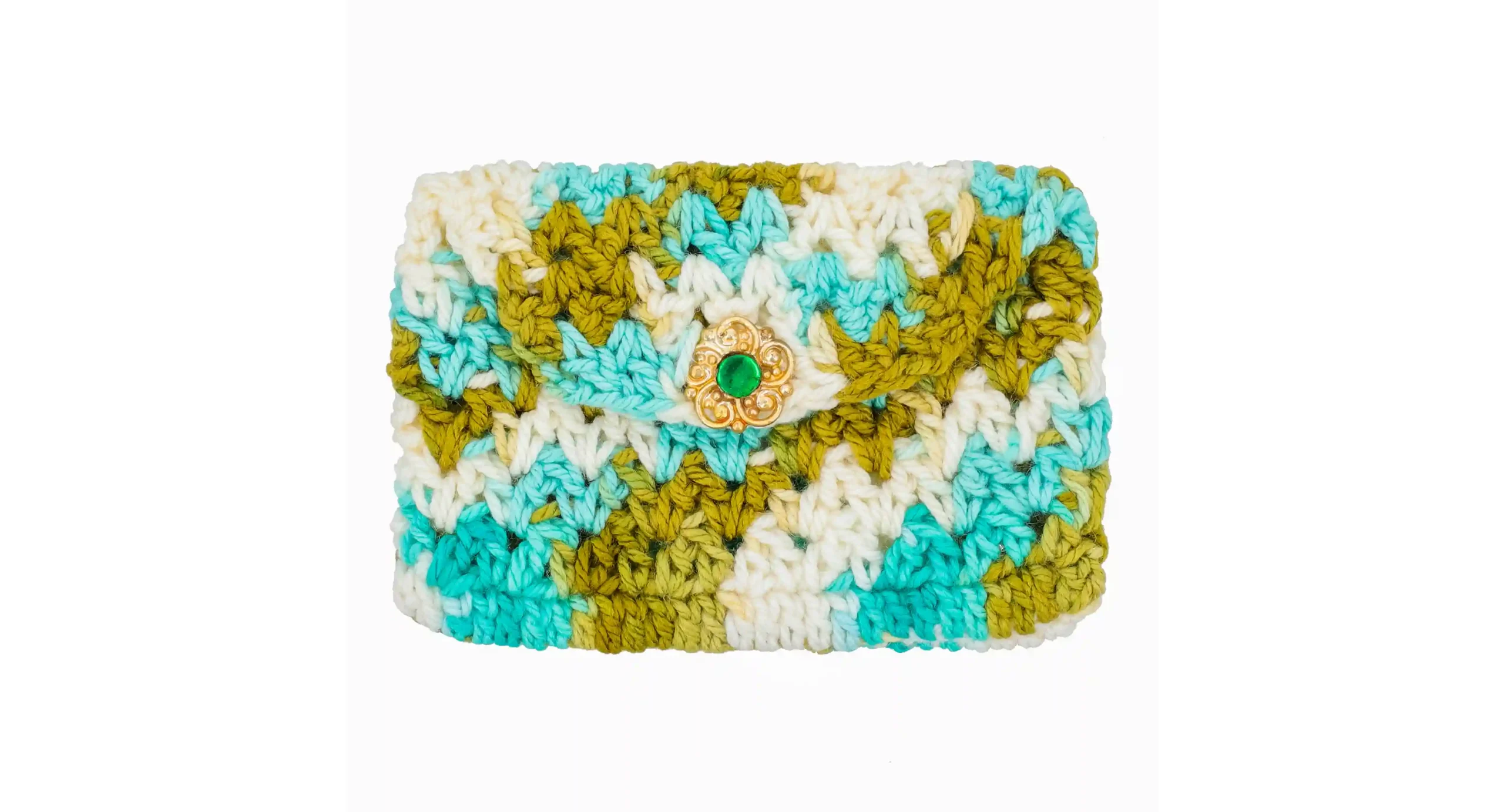 Vintage Crochet Clutch