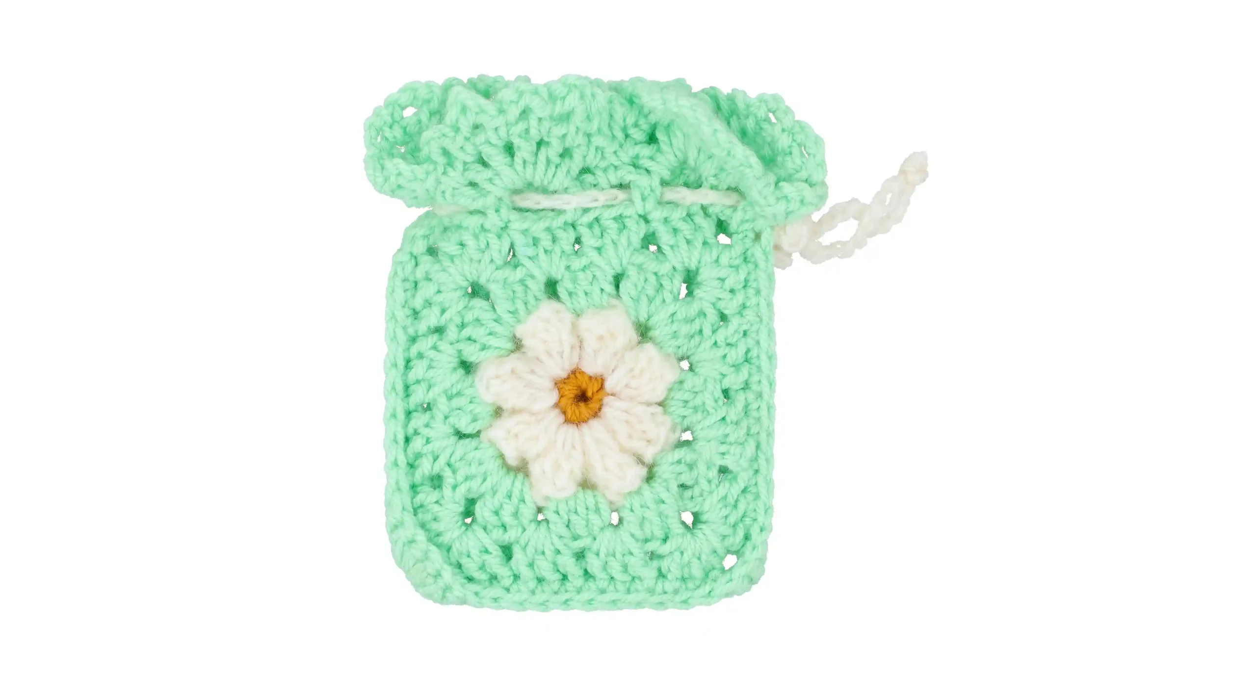 Square Flower Pouch