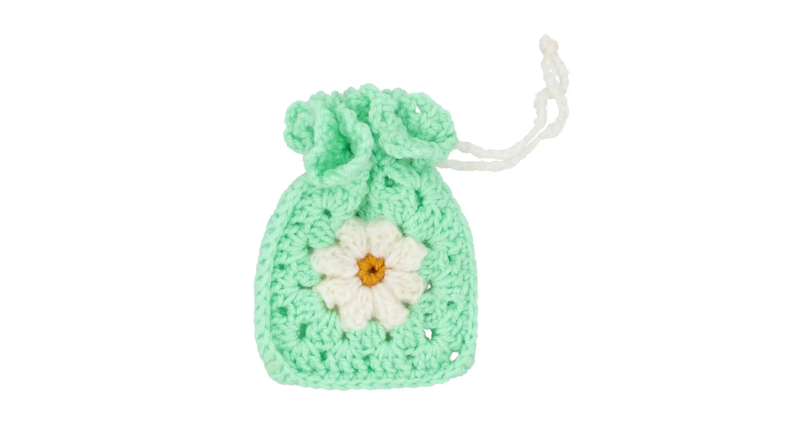 Square Flower Pouch - Image 2