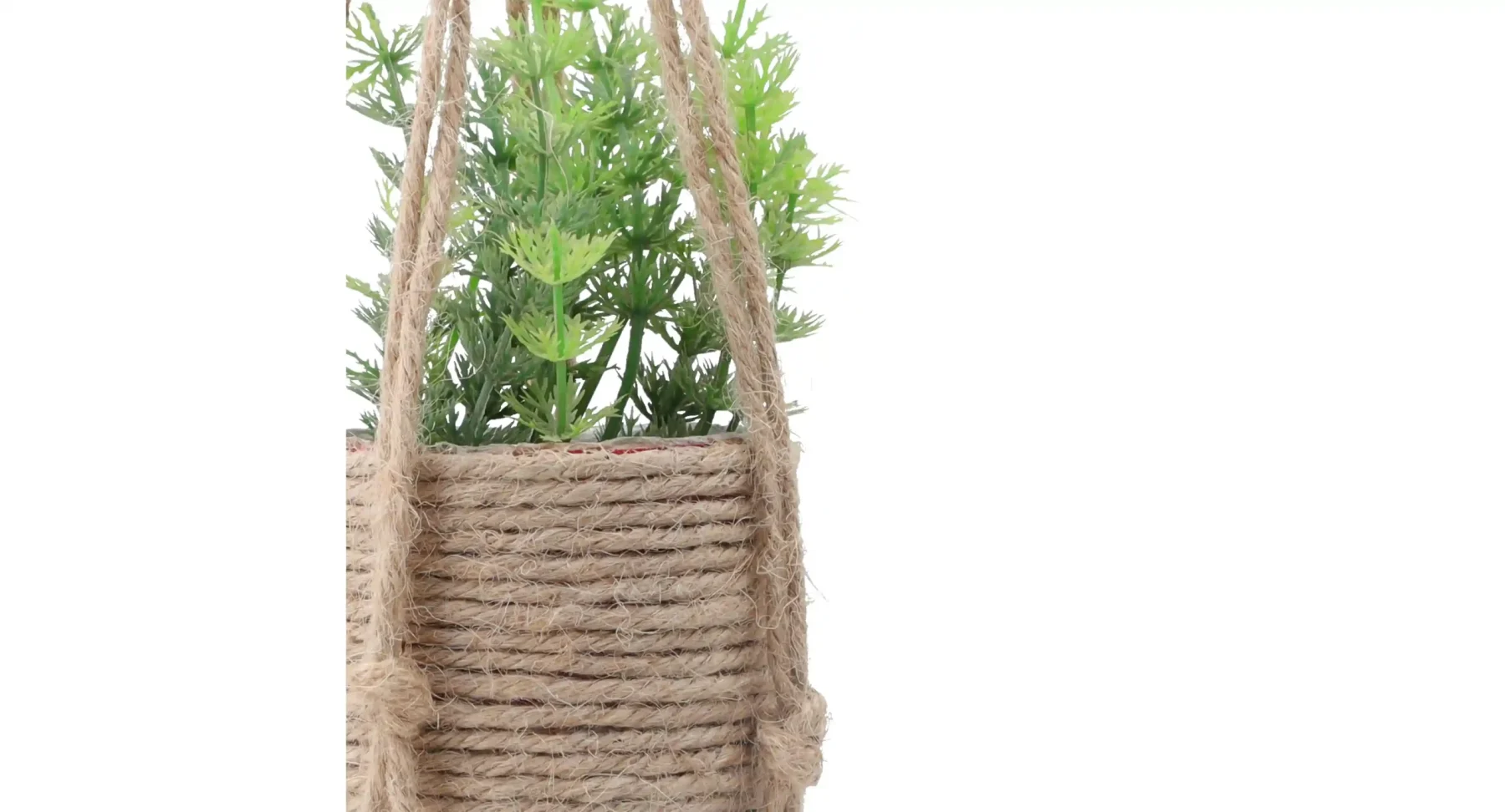 Rustic Rope Planter