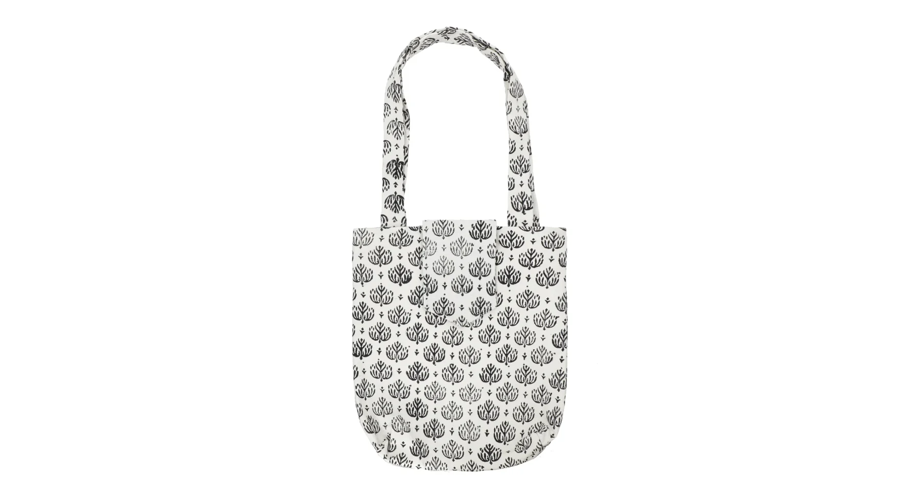 Lace Trim Tree of Life Tote