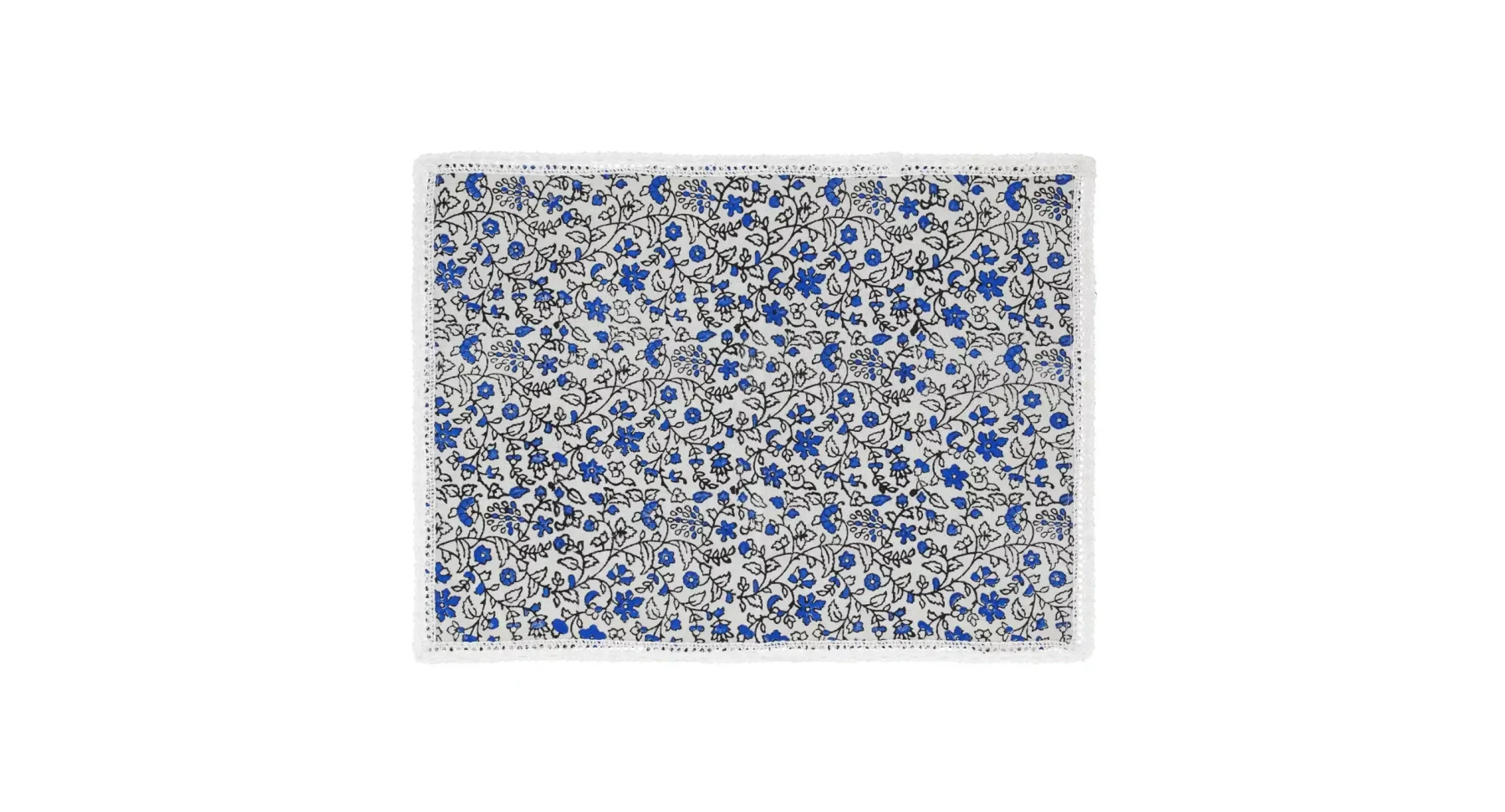 Blue Floral Placemat