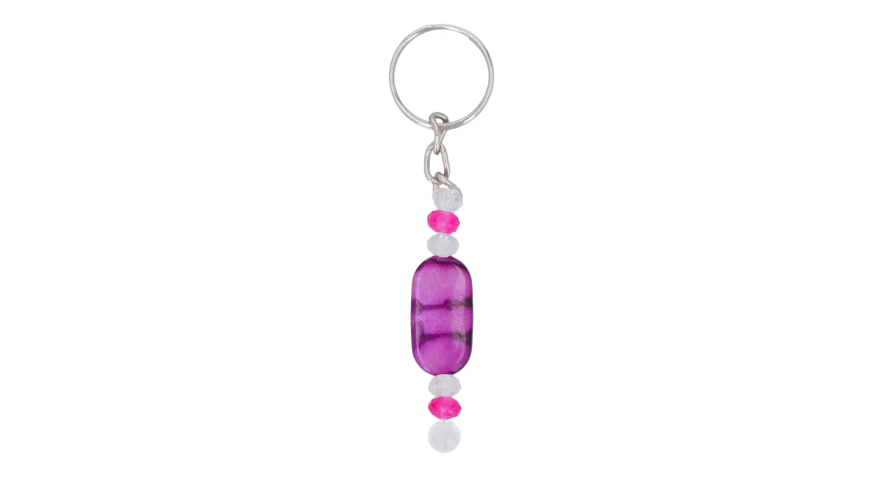 Violet Hues Keychain