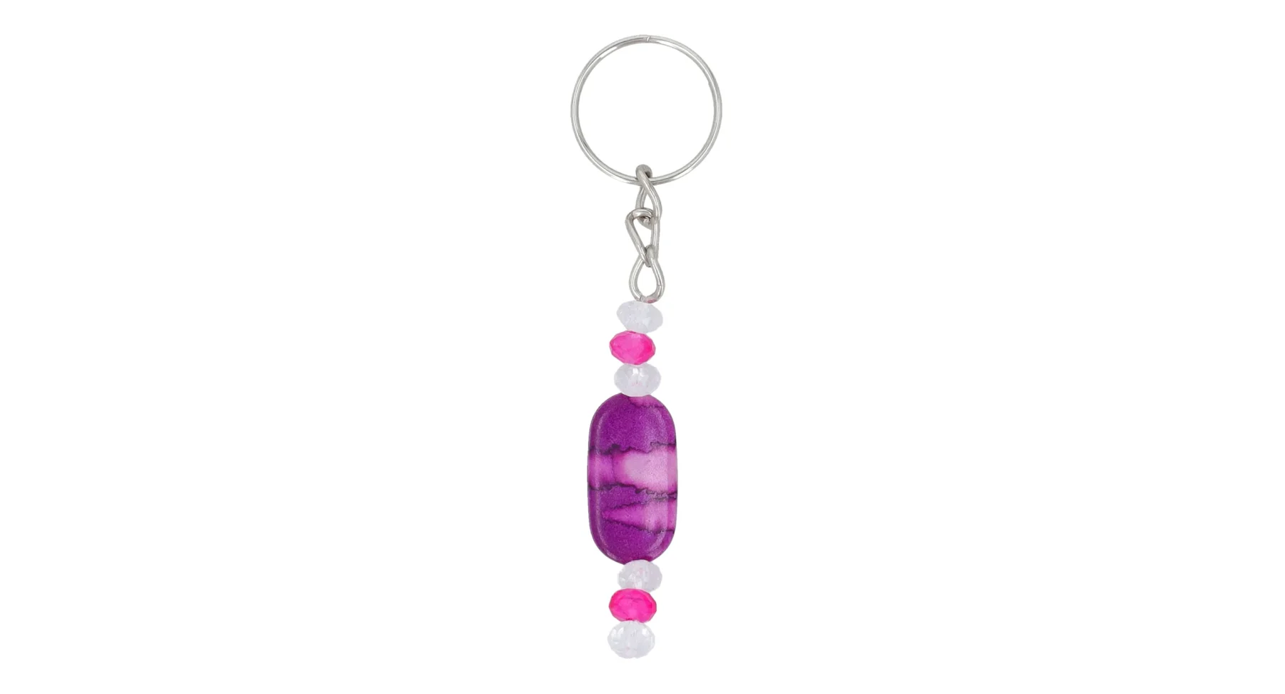 Magenta Magic Keychain