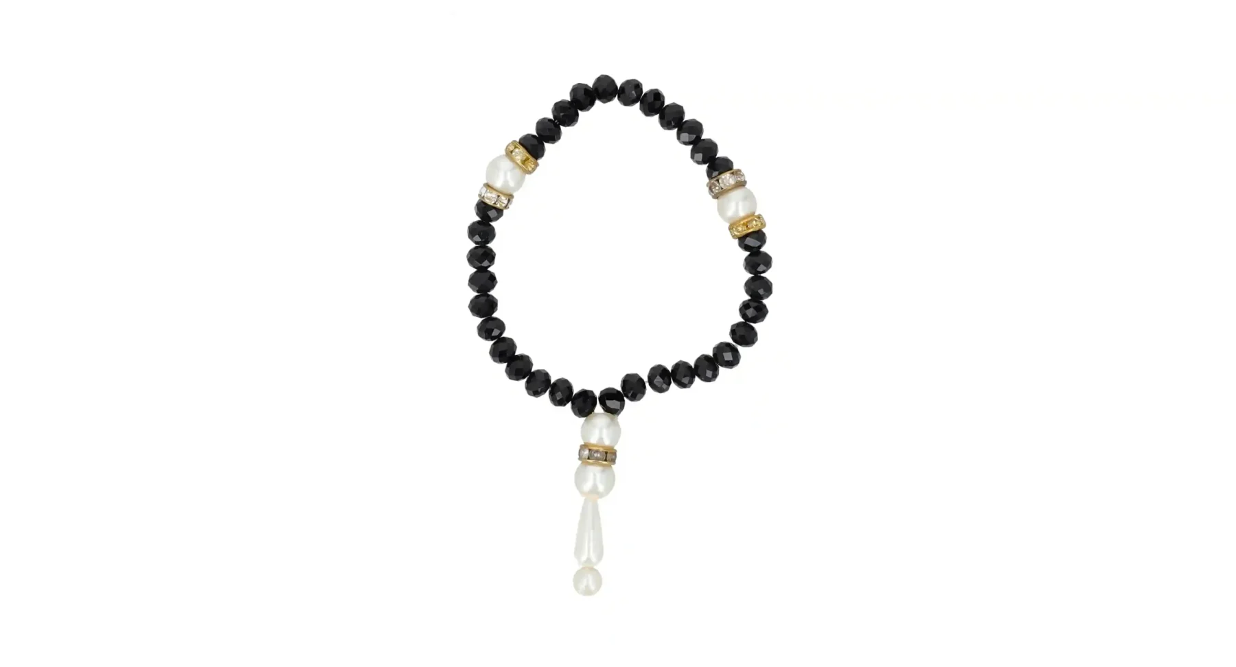 Onyx & Pearl Mala
