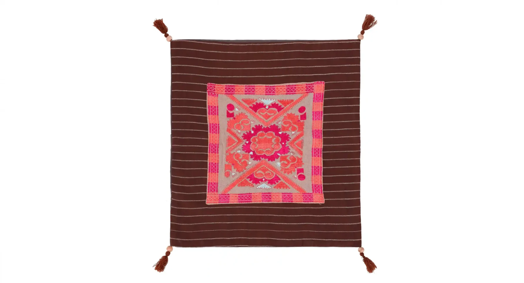 ibrant Medallion Cushion Cover